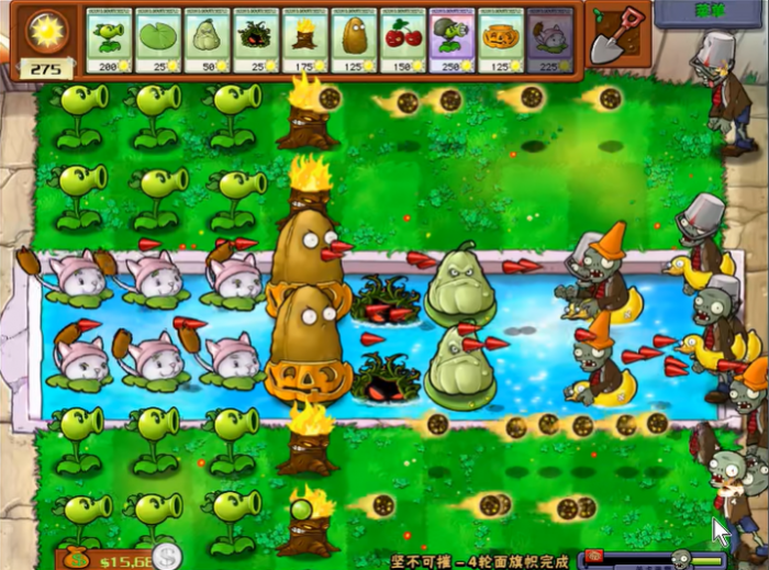 植物大战僵尸里的坚不可摧怎么过3
