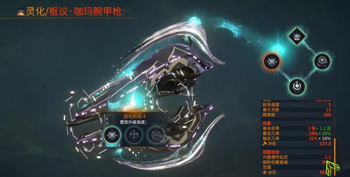 星际战甲咖玛腕甲枪灵化后怎么样1