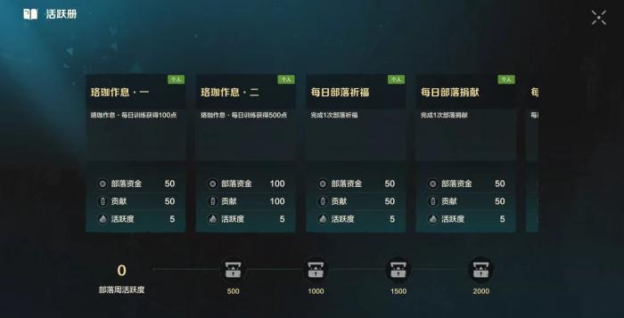 荒野起源百大部落怎么获得4