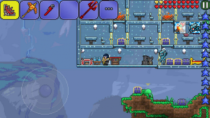 泰拉瑞亚如何获取制作工具的材料1