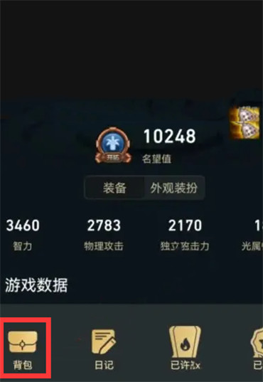 dnf助手怎么看背包3