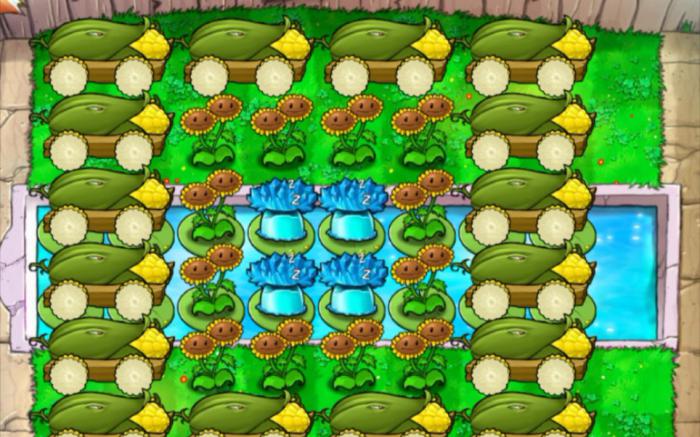 植物大战僵尸最强布局是什么_植物大战僵尸排布