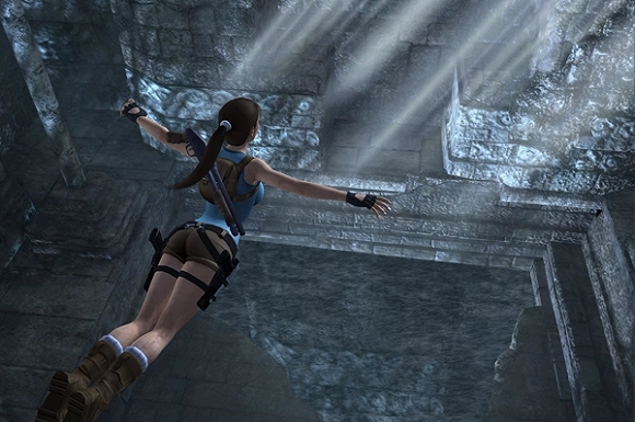 古墓丽影崛起怎么高空跳水1