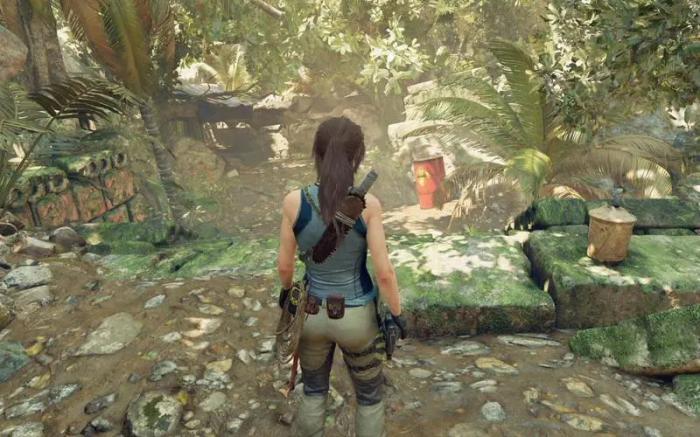 古墓丽影第二道门怎么过2