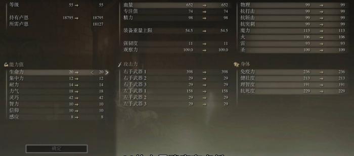 艾尔登法环法师250级加点怎么推荐1