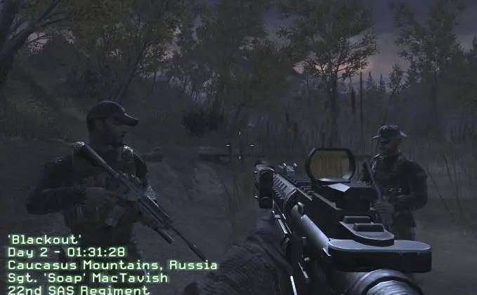 使命召唤4马卡洛夫中士怎么打_cod4马卡洛夫