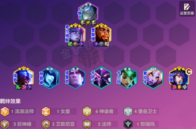 金铲铲之战恭喜发财神谕阿狸怎么玩1