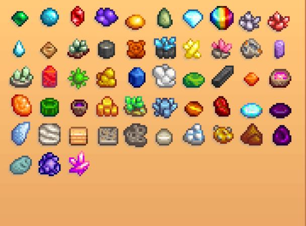 星露谷物语矿石有什么作用_星露谷物语矿石镇mod