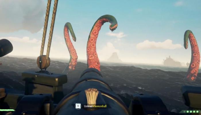 盗贼之海里的海怪怎么打2