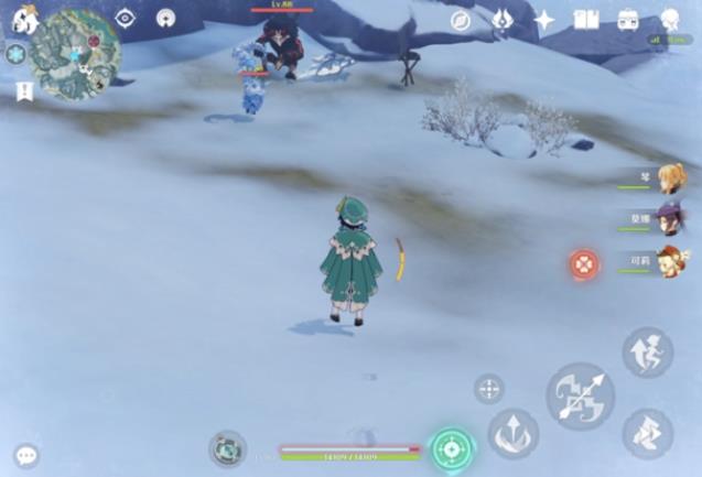 原神怎么爬上龙脊雪山3