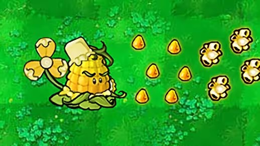 《植物大战僵尸杂交版》新植物星光闪卡玉米旋转机介绍1