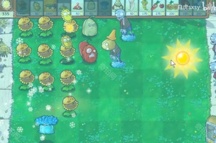 《植物大战僵尸杂交版》挑战模式第32关通关攻略3