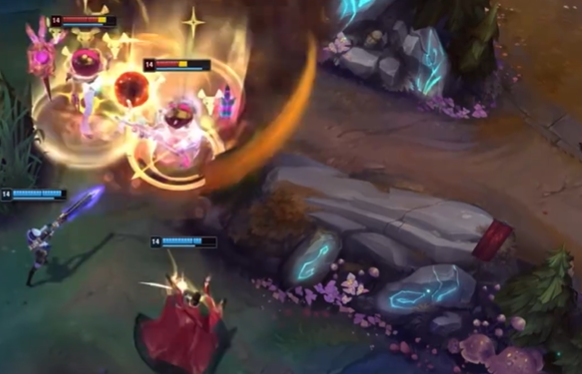 英雄联盟手游梅尔怎么连招2