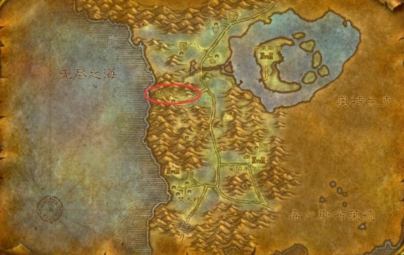 魔兽世界银松森林飞行点怎么找2