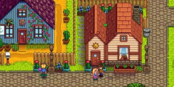 星露谷物语海莉住哪儿1