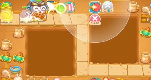 保卫萝卜4法老归来第55关怎么过2