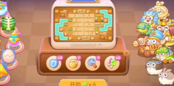 保卫萝卜4法老归来第21关怎么过_法老归来第四关