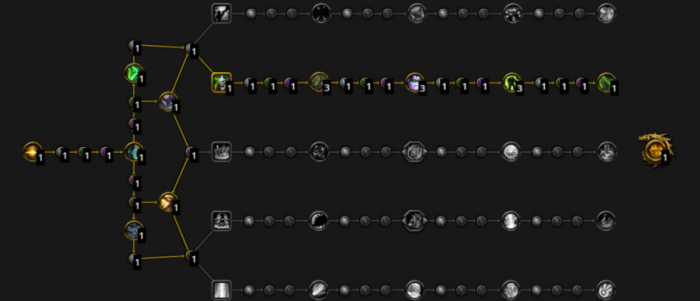 魔兽世界幻境新生增强萨天赋加点推荐1