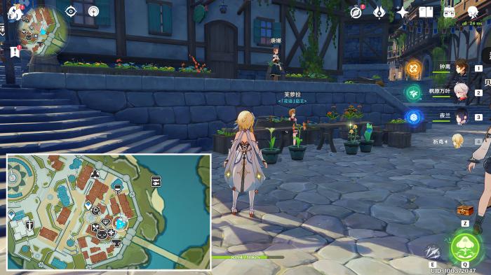 原神小灯草收集路线1