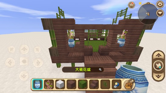 《迷你世界》竹楼建造教程32