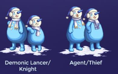 《DNF》晴蓝雪人装扮外观介绍5