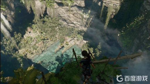 古墓丽影暗影怎么穿过灰岩坑?3