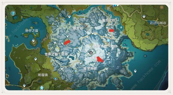 原神山中之物三个碎片位置分享1