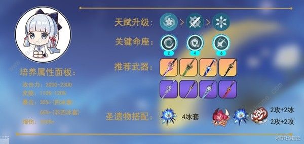 原神4.3神里绫华永冻队搭配攻略2