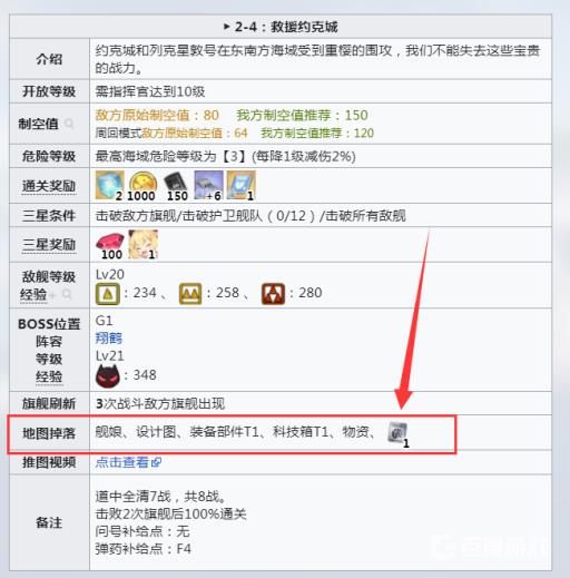 碧蓝航线2-4刷什么材料?2