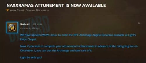 魔兽世界怀旧服纳克萨玛斯开门任务怎么进入1