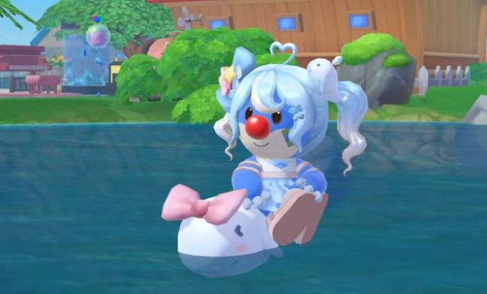 摩尔庄园水上竞技怎么游的快3