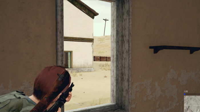 绝地求生怎么侧身开门3