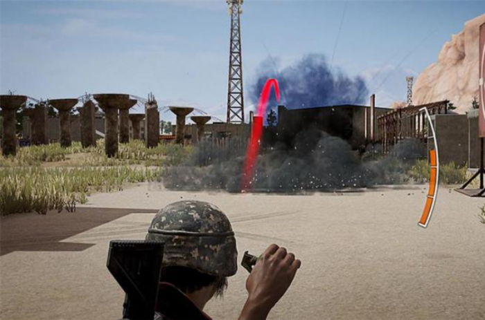 绝地求生如何低抛炸弹2