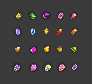 传奇高清宝石素材
